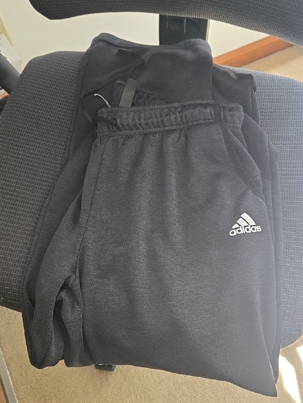adidas Black Logo Jogger Sweatpants